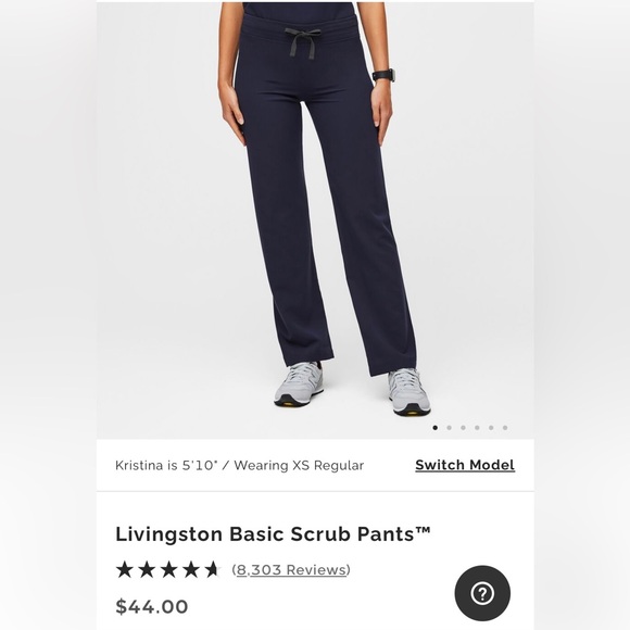 FIGS Livingston Basic Scrub Pants - Picture 1 of 5